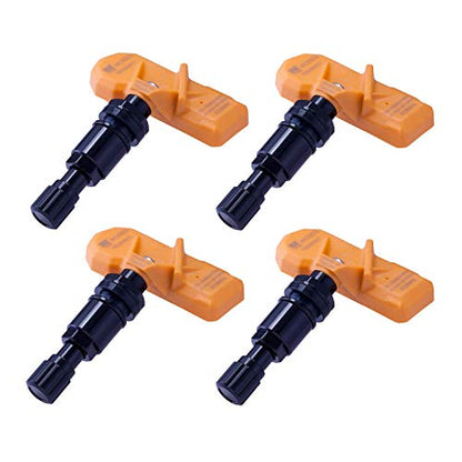 IM4770 TPMS Sensor 433Mhz – Black Stem Tire Pressure Sensor - Pre-Programmed Pressure Sensors for Cars - Ready to Install Wheels TPMS Compatible for Subaru – Tpms Sensors Pack of 4