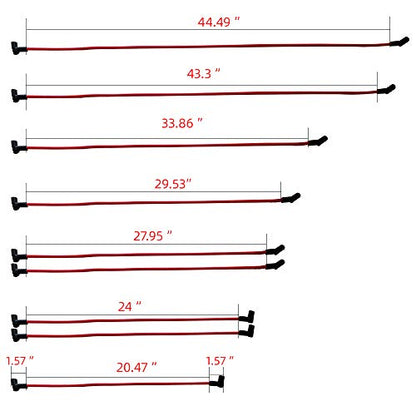 MAS Performance HEI Distributor & Spark Plug Wires & Free Pigtail Wire Harness Combo Kit Compatible with Chevy GMC SBC 305 350 BBC 454 65k Coil 7500RPM DD-SBC-HEI-V8 Replacement for 850001R