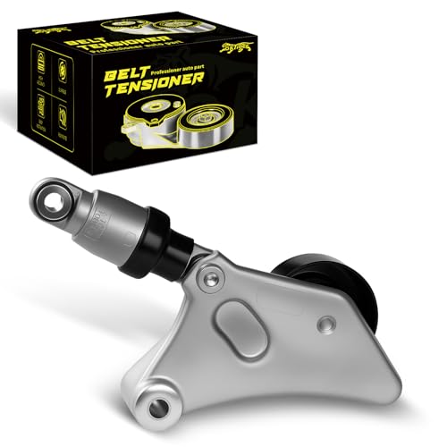 Oktiger 38216 Belt Tensioner Assembly with Pulley for Toyota Camry 2002-2006, for Rav4 2001-2003 2.0L/2004-2005 2.4L, Highlander 2001-2007, Solara 2002-2006, for Scion Tc 2005-2010, OE#1660128021 - size: 38216