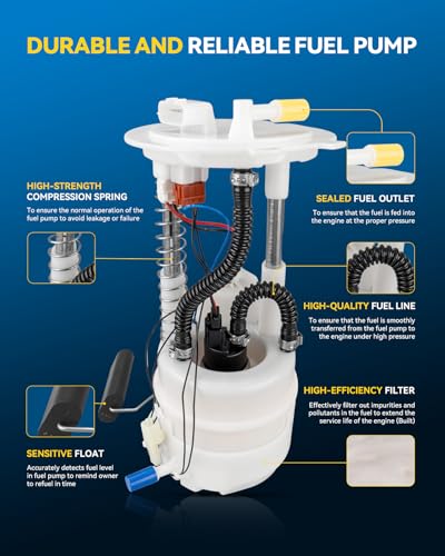 PHILTOP Electric Fuel Pump Assembly FG1147 E8856M for Rogue, Rogue Select