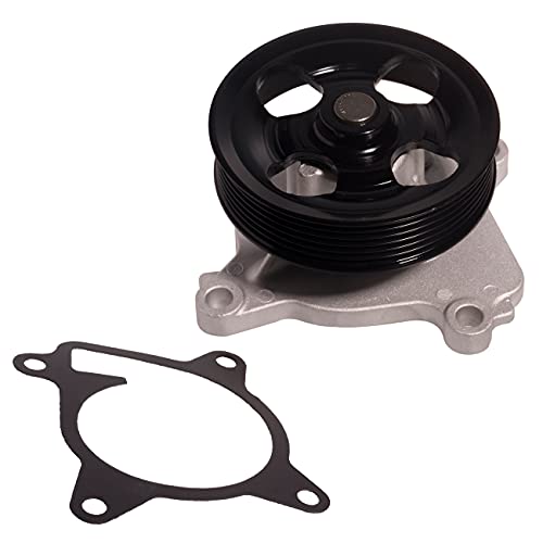 TUCAREST AW7174 Professional Water Pump Kit w/Gasket (For 2.5L L4) Compatible With 2014-2018 Ni-ssan Altima, 2016 Murano, 14-15 Pathfinder, 14 15 16 17 18 19 20 Rogue /2014-2017 In-finiti QX60 - size: TU-AW7174