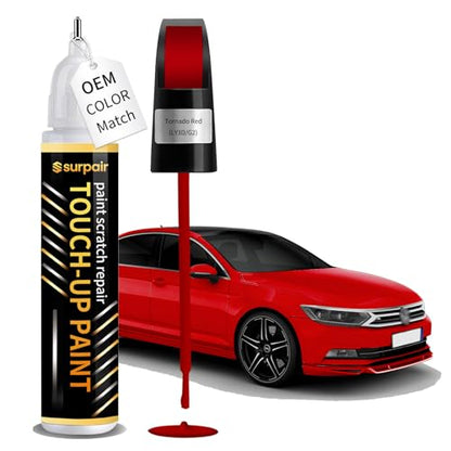Tornado Red LY3D/G2 Touch up Paint for Volkswagen Car Scratch Remover Pen - color: Tornado Red (LY3D/G2)