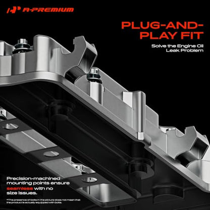 A-Premium Right Side Engine Valve Cover Kit Compatible with 2004-2014 Ford F150, F-250/350 Super Duty, Expedition, Explorer, Mustang & Lincoln Navigator, V8 4.6L 5.7L - style: Right Side