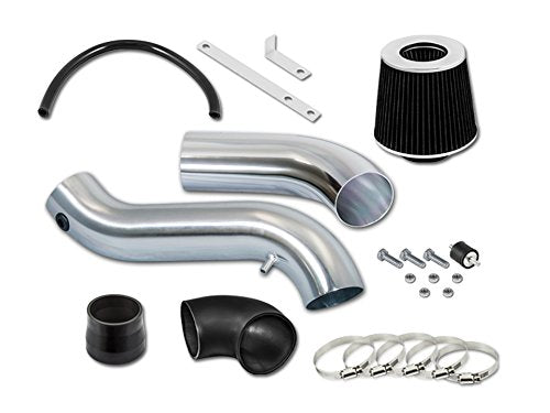 R&L Racing 3" Black Cold Air Intake Kit + Filter For 2005-2009 Chrysler 300 3.5L V6 - color: Black