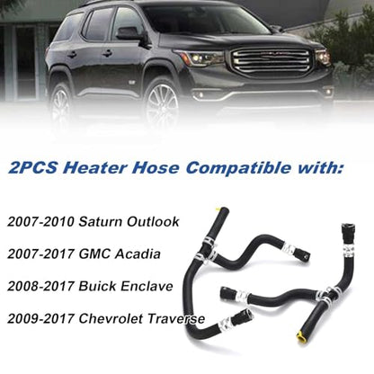 Engine Heater Hose Set Fits Enclave Acadia Traverse Outlook 2007-2017