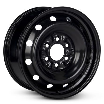 New OEM Replacement Wheel for 2004-2014 Ford Expedition 17x7.5 inch Steel Rim Painted Black Fit 235/75R17 - size: 17x7.5 inch Wheel Black