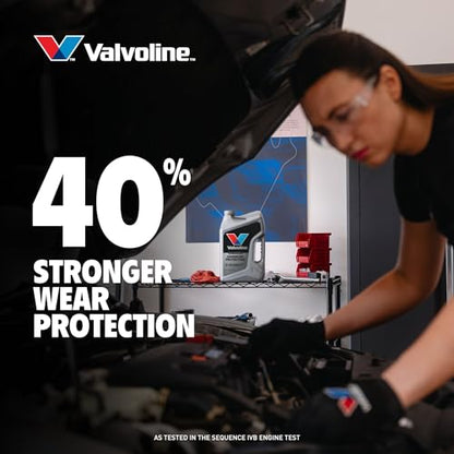 Valvoline Advanced Full Synthetic SAE 5W-20 Motor Oil 5 QT - size: 5 QT, style: Advanced Protection