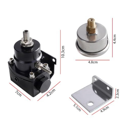 Fuel Pressure Regulator 6AN EFI Bypass Return Adjustable