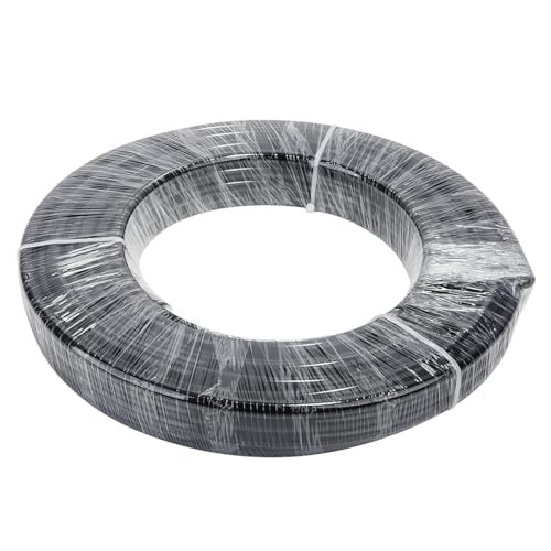 LokoCar 3/8" OD Nylon Airline 100ft DOT SAE J844 Air Brake Fluid Tube Black - size: 3/8" OD 100 Feet