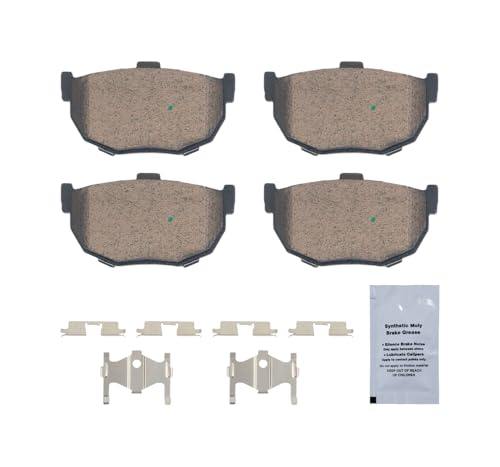 HUSCH Rear Ceramic Brake Pads Kit Fit For Hyundai Elantra 1994-2006 - size: D323-7283