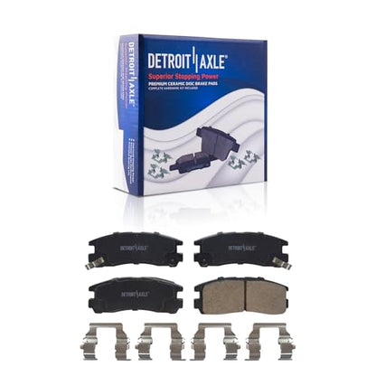 Detroit Axle - Brake Kit for 2001-2005 Mitsubishi Eclipse Chrysler Sebring - size: 8PR1200296/kit
