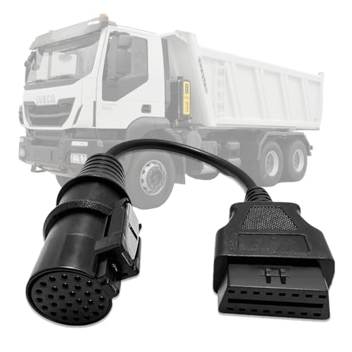 Truck OBD1 to OBD2 Cable for Iveco 30 Pin OBD2 Diagnostic Cable Adapter - style: Fit for Iveco 30pin