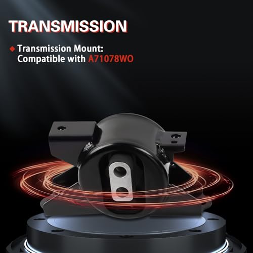 Engine Motor & Transmission Mount Compatible with 2010 2011 2012 2013 kia Soul 1.6L 2.0L L4 AUTO Reuse Bracket Set 3pc OE:A7190 A71078WO A71020 - size: 2010-2013 Soul 2.0L