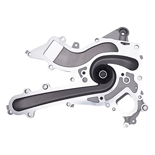 AUQDD 43157 Water Pump Kit w/Gasket (For Mercedes-Benz V6-3.5L;Eng. 276.952/276.955/276.957) Fit For 2012-2016 C300 C350 E350 E400 ML350 GLK350 SLK350 (Replace # 2762001301 A2762001301 147-2360) - size: 43157