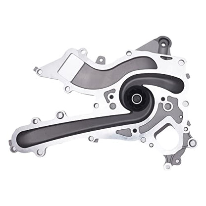 AUQDD 43157 Water Pump Kit w/Gasket (For Mercedes-Benz V6-3.5L;Eng. 276.952/276.955/276.957) Fit For 2012-2016 C300 C350 E350 E400 ML350 GLK350 SLK350 (Replace # 2762001301 A2762001301 147-2360) - size: 43157