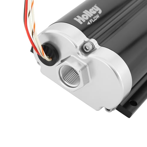 Holley 12-1800-2 200 GPH Dominator In-Line Billet Fuel Pump (Dual Inlet)