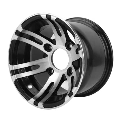 10 Inch ATV Wheel Rim, Universal High Strength ATV Aluminum Alloy Rim for ATVs Go Karts Cart 4 Wheel Vehicles (Rear Wheel) - size: Rear Wheel