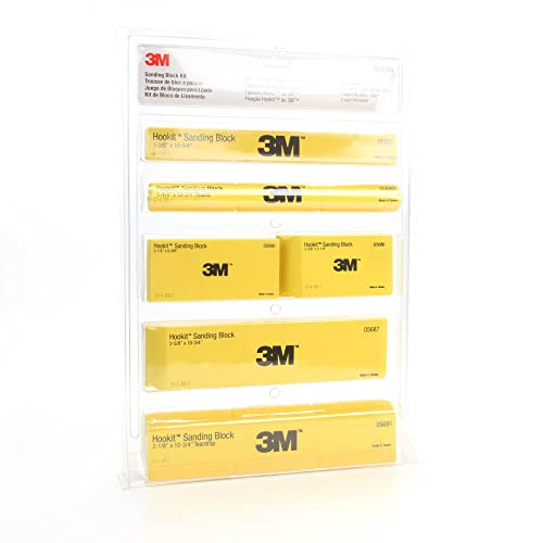 3M Hookit Sanding Block, 05684, Kit - size: Various sizes