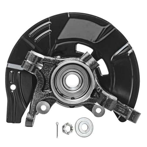 Detroit Axle - Front Steering Knuckles and Wheel Hub Bearings Lower Control - size: 4CU47770/4PC