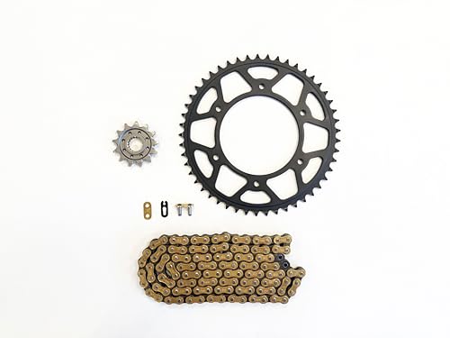 520 Motorcycle Drive Chain and Sprocket Kit Compatible with Honda CRF450R 2019-2024