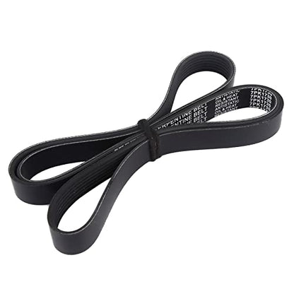MOCA 7PK1730 EPDM Serpentine Belt Fits 2002-2006 for Honda CR-V 2.4L & for Acura RSX 2.0L - size: 7PK1730