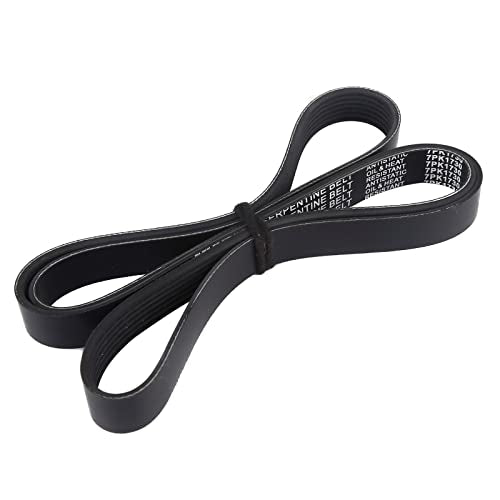 MOCA 7PK1730 EPDM Serpentine Belt Fits 2002-2006 for Honda CR-V 2.4L & for Acura RSX 2.0L - size: 7PK1730