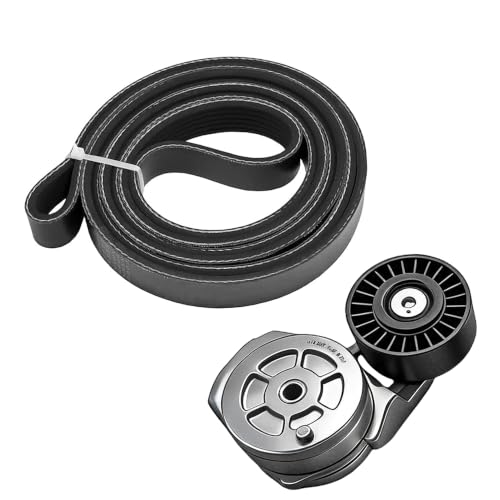 Engine Serpentine Belt and Tensioner Assembly Kit For Dodge Ram 2500 - size: 90K-38157A