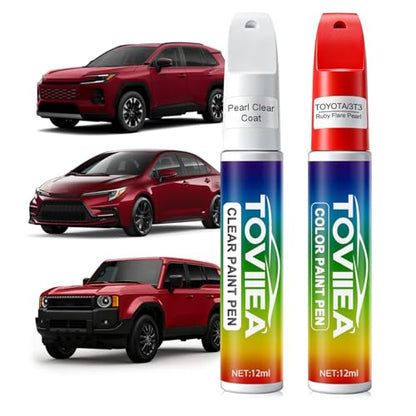 Ruby Flare Pearl(3T3) Touch Up Paint for TOYOTA - color: (3T3)Ruby Flare Pearl for All Models
