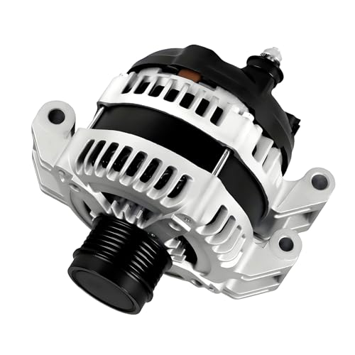 11572 Alternator 12V 160Amp Fits for Chrysler 300 V6 3.6L, for Grand Cherokee 11-16, for Charger 11-15, for Durango 11-16, for Ram 1500, High Output Alternator OE 11572N 4210000750 - size: 11572 | 160A