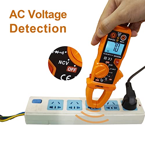 Clamp Meter Auto-Ranging Multimeter AC Current 600 A, AC/DC Voltage