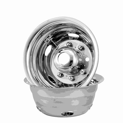 4X 17 Dually Wheel Simulators Fit for 11-25 Silverado 3500 / Sierra 3500 HD - size: 17"#1
