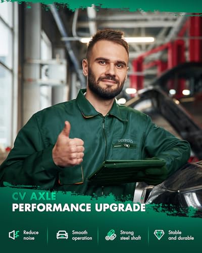 SCITOO Pair Front CV Axles Drive Shaft For Honda Civic 1.8L 2006-2015