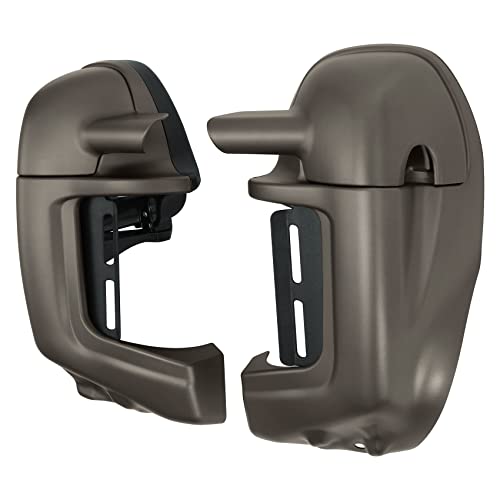 TCT-MOTORPARTS Lower Vented Leg Fairings Cap Glove Box Fit For Harley Touring Road Street Electra Glide Road King Tour Electra Glide Ultra Classic FLHTC1983-2013 - color: Color #2