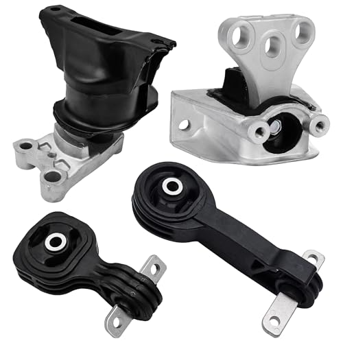 Front & Rear Engine Mount Kit Motor Mount - size: For 2006-2011 Honda Civic