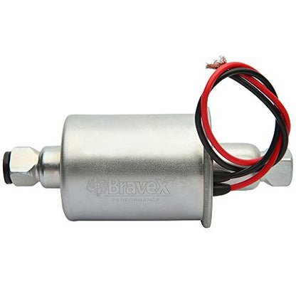 Bravex E8012S Universal Electric Fuel Pump Low Pressure 5-9 PSI 12V w/Installation Kit - color: E8012S(5-9 PSI)