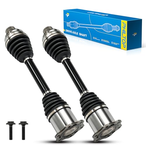 PHILTOP Front CV Axle for Q5, A6 Quattro, A7 Quattro, A8 - size: Q5 2009-2015 2PCS