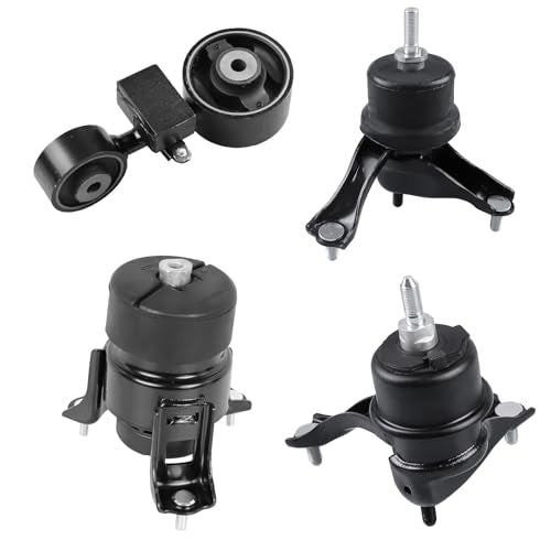 Engine Motor Mount Replace OE A4207, A62009, A4211, A4204 Set of 4 - size: 2007-2011 Camry 2.4L