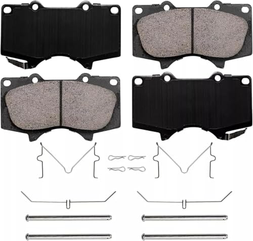 Ceramic Front Brake Pads for Toyota 4Runner,Tacoma,Tundra,FJ Cruiser - size: D976