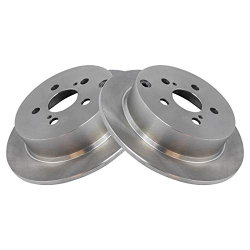 TRQ Front and Rear Ceramic Brake Pad and Rotor Set - style: BKA11257