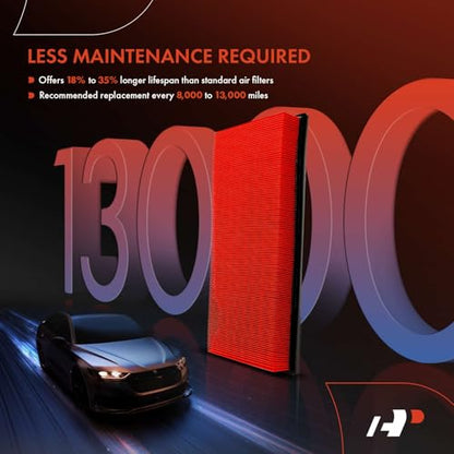 A-Premium 2-PC High-performance Pre-oiled Engine Air Filter