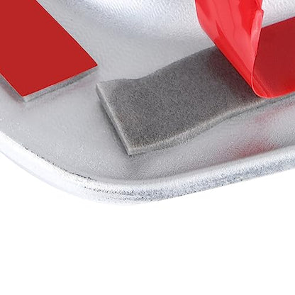 Universal Car Hood Vent Scoop Kit, Cold Air Intake Louvers for Auto Cooling, Fit for RS MK2 Bonnet Cover (Electroplating) - color: Electroplating
