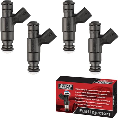 Set of 4 Fuel Injectors FJ967 13531487607 Replacement - size: FJ967