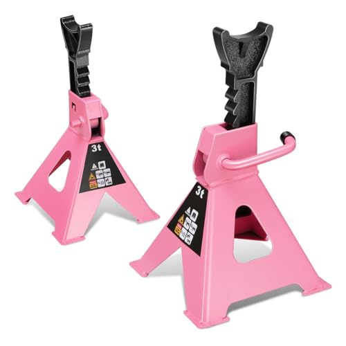 Auto Dynasty 3 Ton Floor Jack, Hydraulic w/Single Piston Quick Lift, Pink - color: Pink, size: 3 ton