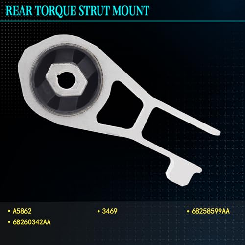 Engine Motor Mount for 2016-2018 Fiat 500X 2.4L - size: 2016-2018 500X 2.4L