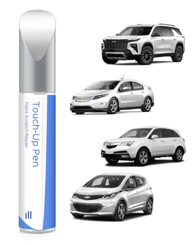 GAZ/WA8624/50U/50 Summit/Olympic/Interstellar White Touch Up Paint Compatible with Chevrolet Exact Match Chips and Nicks Touch Up - color: Summit/Olympic/Interstellar White(GAZ/WA8624/50U/50) compatible with All Models