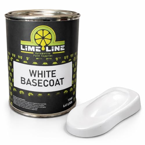 LiME LiNE Automotive Basecoat Paint (1 Pint) (White) - color: White