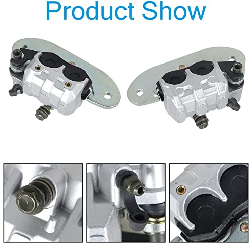 labwork Front Rear Brake Calipers Replacement for Yamaha Viking 700 YXM700
