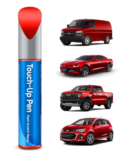 G7C/WA130X Red Hot Touch Up Paint Compatible with Chevrolet GMC Buick Cadillac Exact Match Touch Up Paint Car Scratch Repair - color: Red Hot(G7C/WA130X) compatible with Aveo/Blazer/Camaro/Colorado/Cruze/Express/Silverado/Sonic/Spark/Trax-models