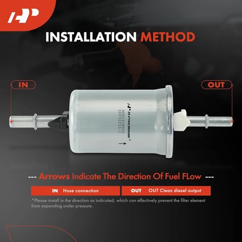 A-Premium Fuel Filter Compatible with Ford & Mercury & Mazda