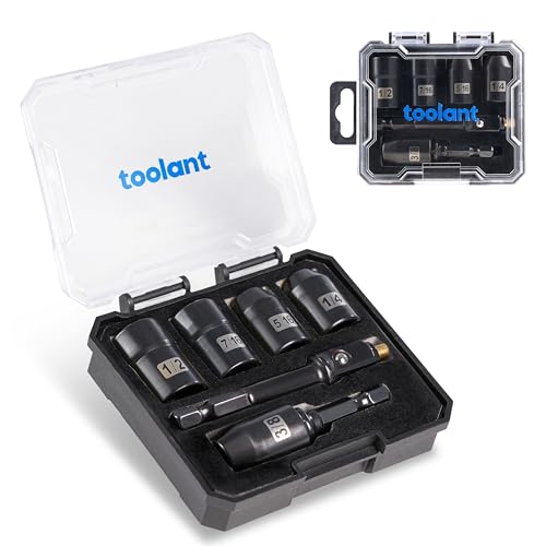 toolant Magnetic Nut Driver Set, SAE, 7-Piece - style: Interchange Nut Driver